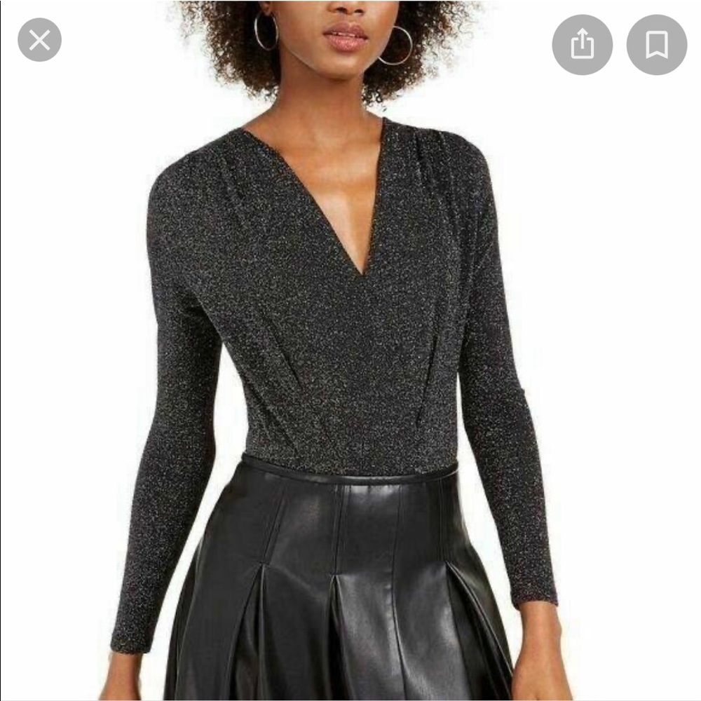 Kit +Sky shimmer bodysuit